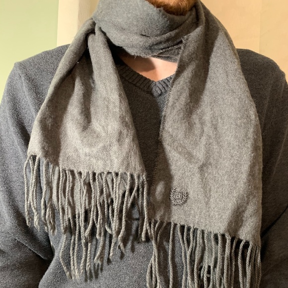 Chaps Gray Scarf - Picture 1 of 1